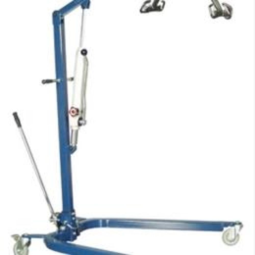 Lumex Patient Hydraulic Lift, Blue | Liberty Oxygen & Medical Equipment