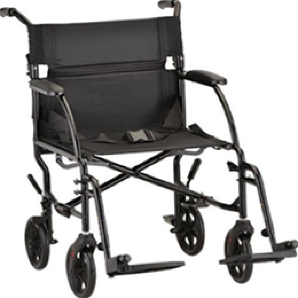 18 Inch Ultra Lightweight Transport Chair | Tim's Home Medical Supplies